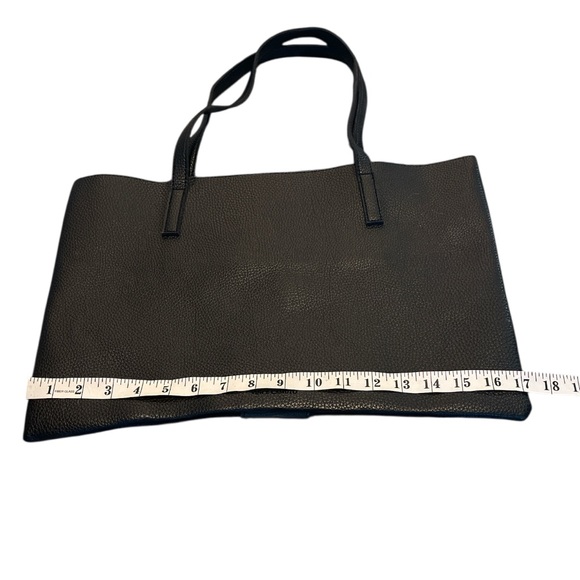 Vince Camuto Textured Black Tote - Picture 3 of 6